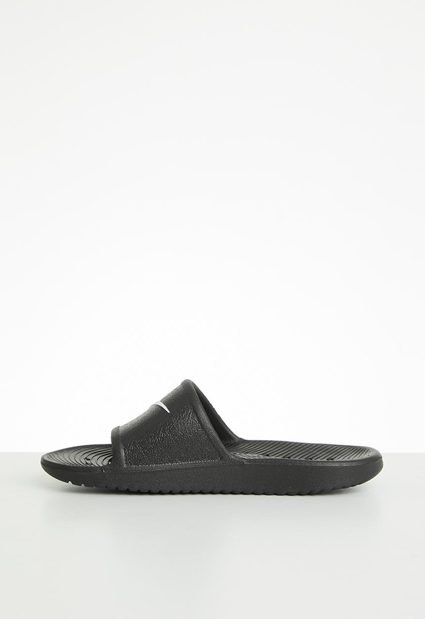 Nike - Nike kawa shower slide - black & white