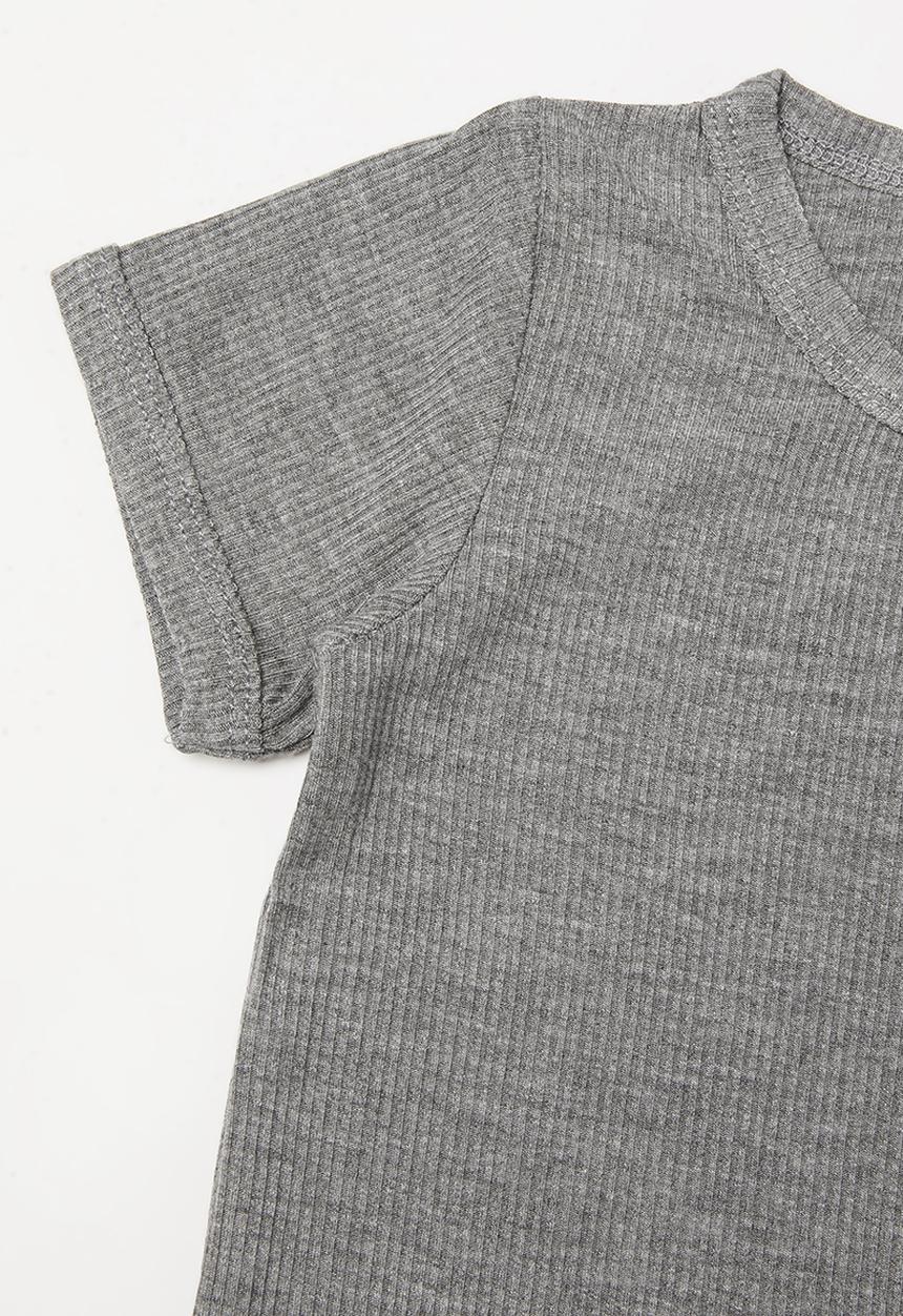 Baby Star - Unisex 2 piece set - grey 