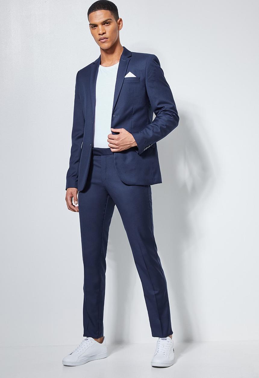 Superbalist - Soho slim fit trousers - navy