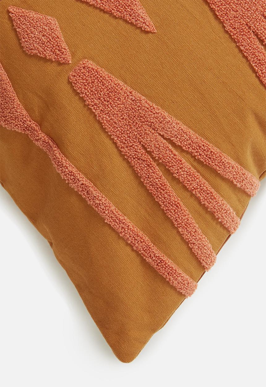 Sixth Floor - Mosaic cushion cover - rust