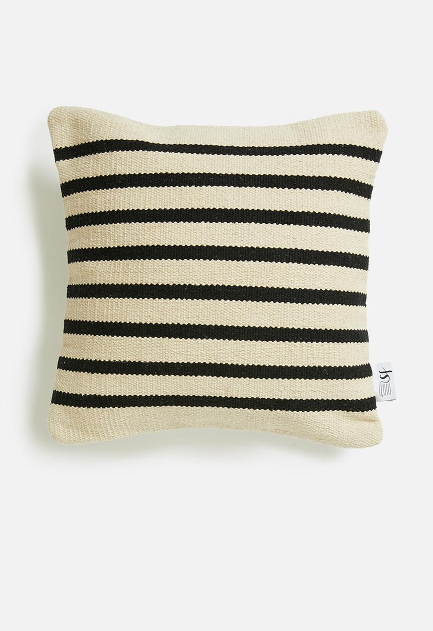 Sixth Floor - Jasp cushion cover - black & cream