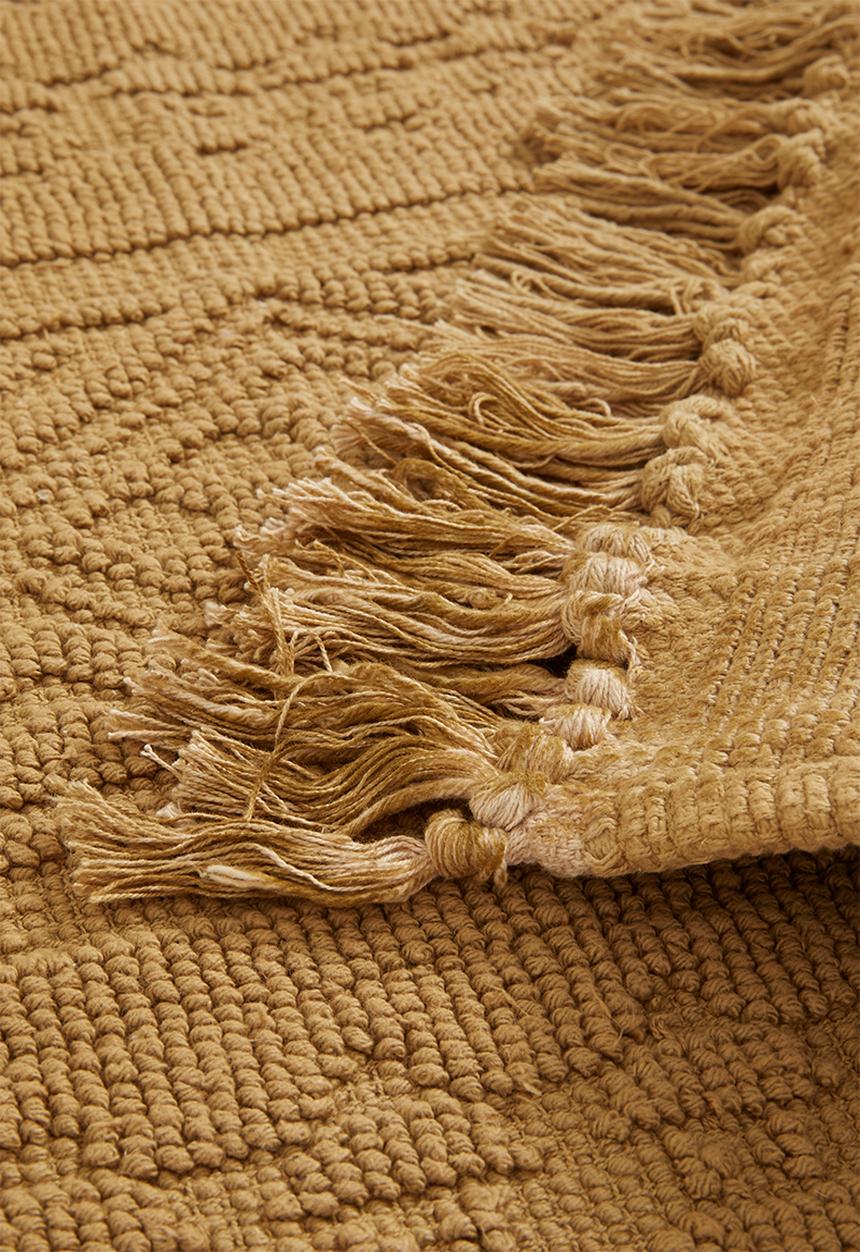 Sixth Floor - Sada woven bath mat - mustard