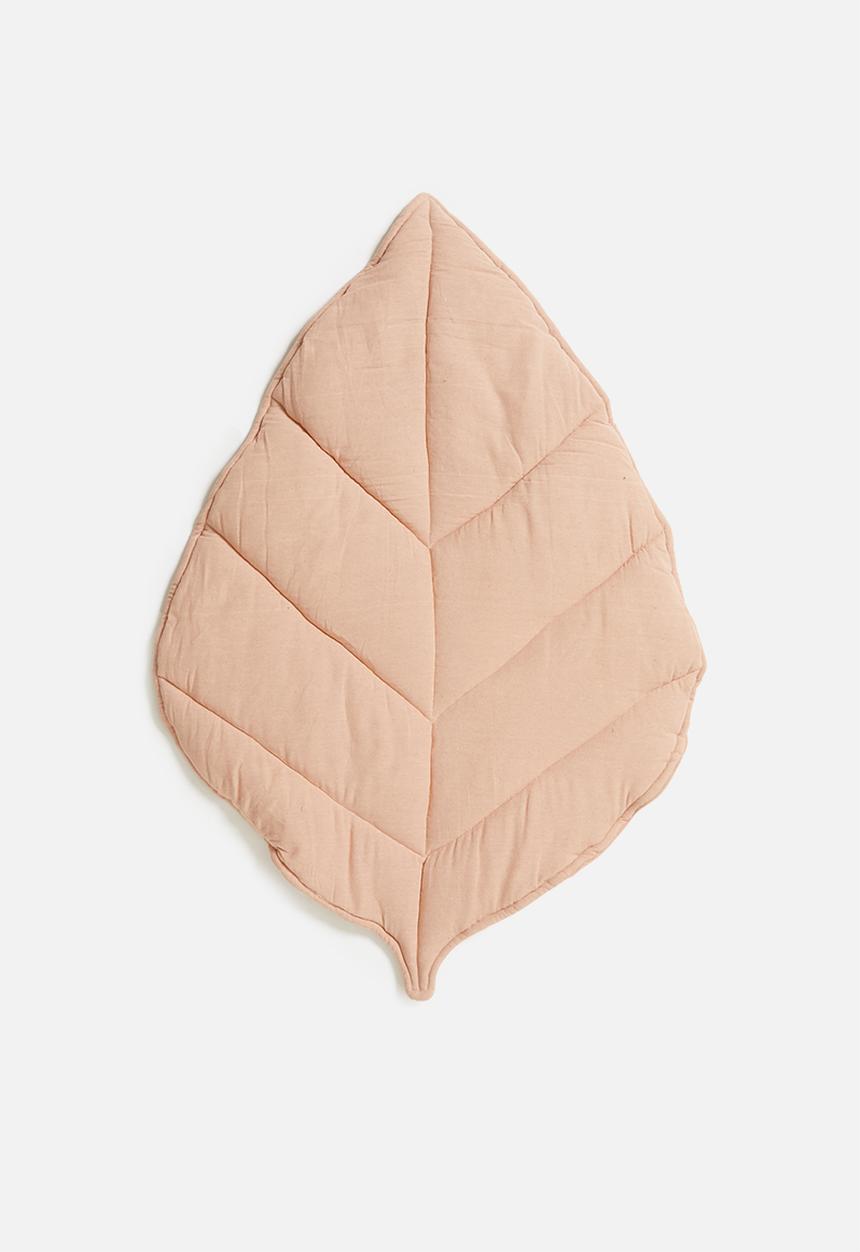 Sixth Floor - Leaf play mat - blush
