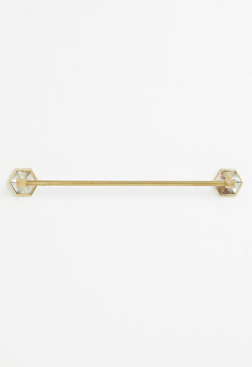 Sixth Floor - Towel rail 18" - gold