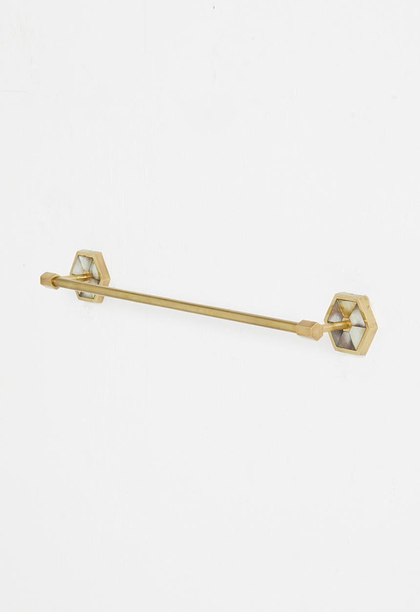 Sixth Floor - Towel rail 18" - gold