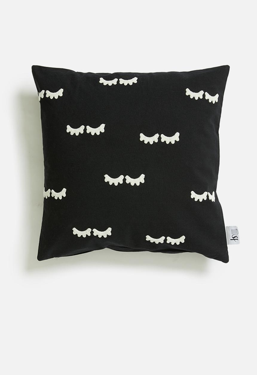 Sixth Floor - Lash cushion cover - black