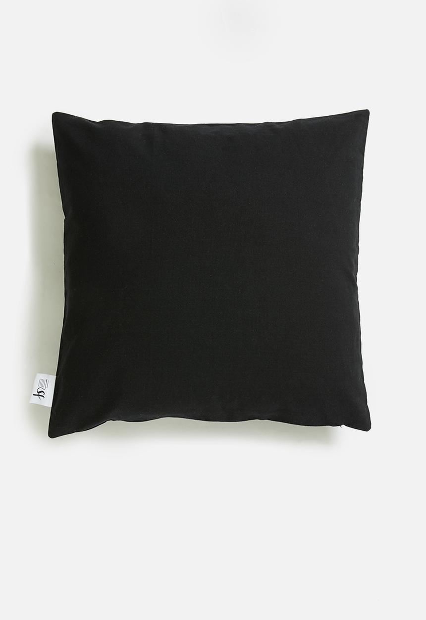 Sixth Floor - Lash cushion cover - black