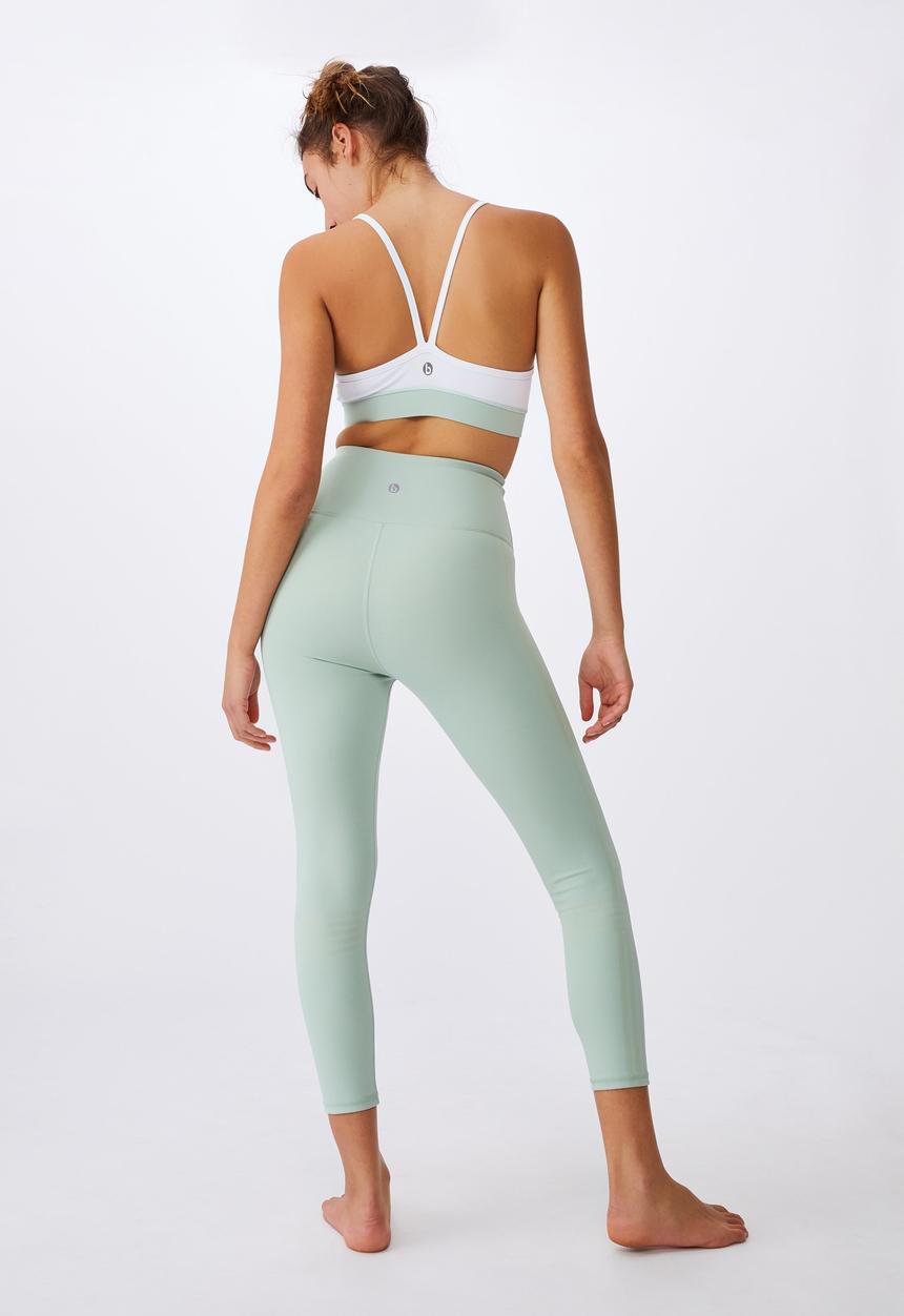 Cotton On - Jacquard stripe 7/8 tight - mint chip
