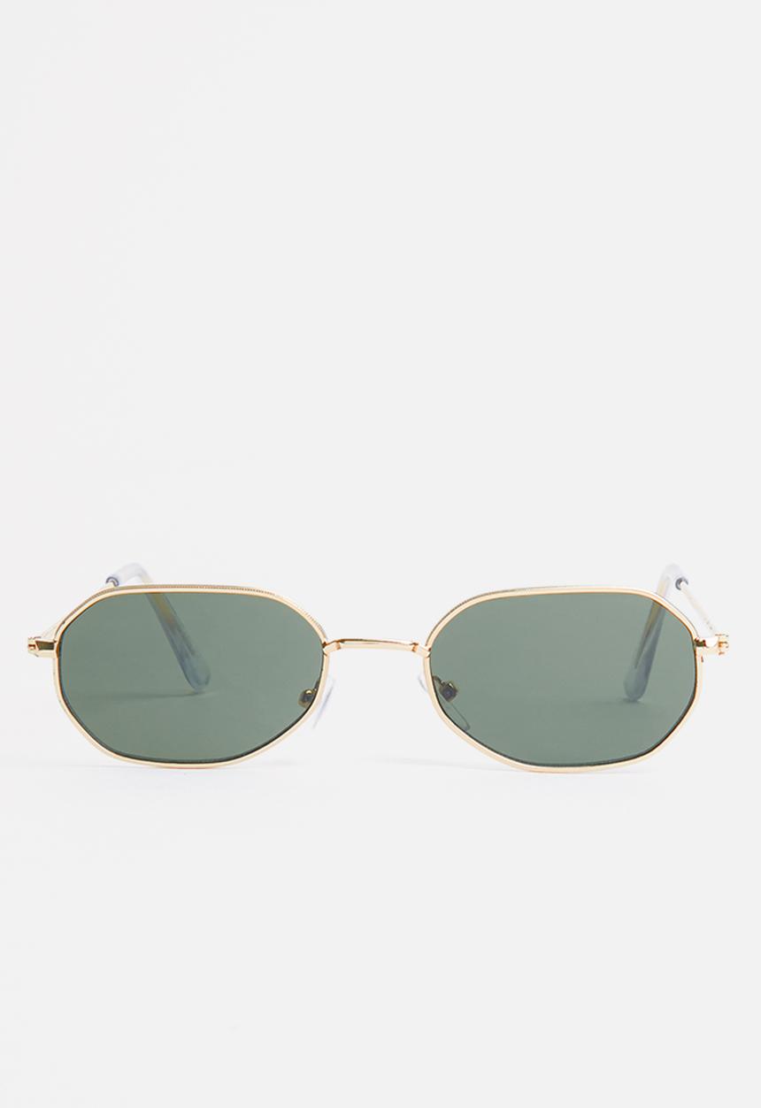 Superbalist - Keisha sunglasses - gold & green