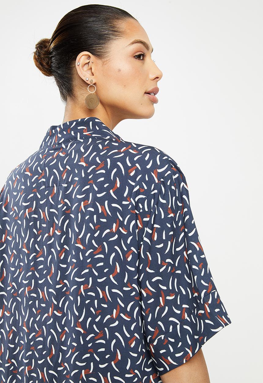 edit - Long shacket - multi