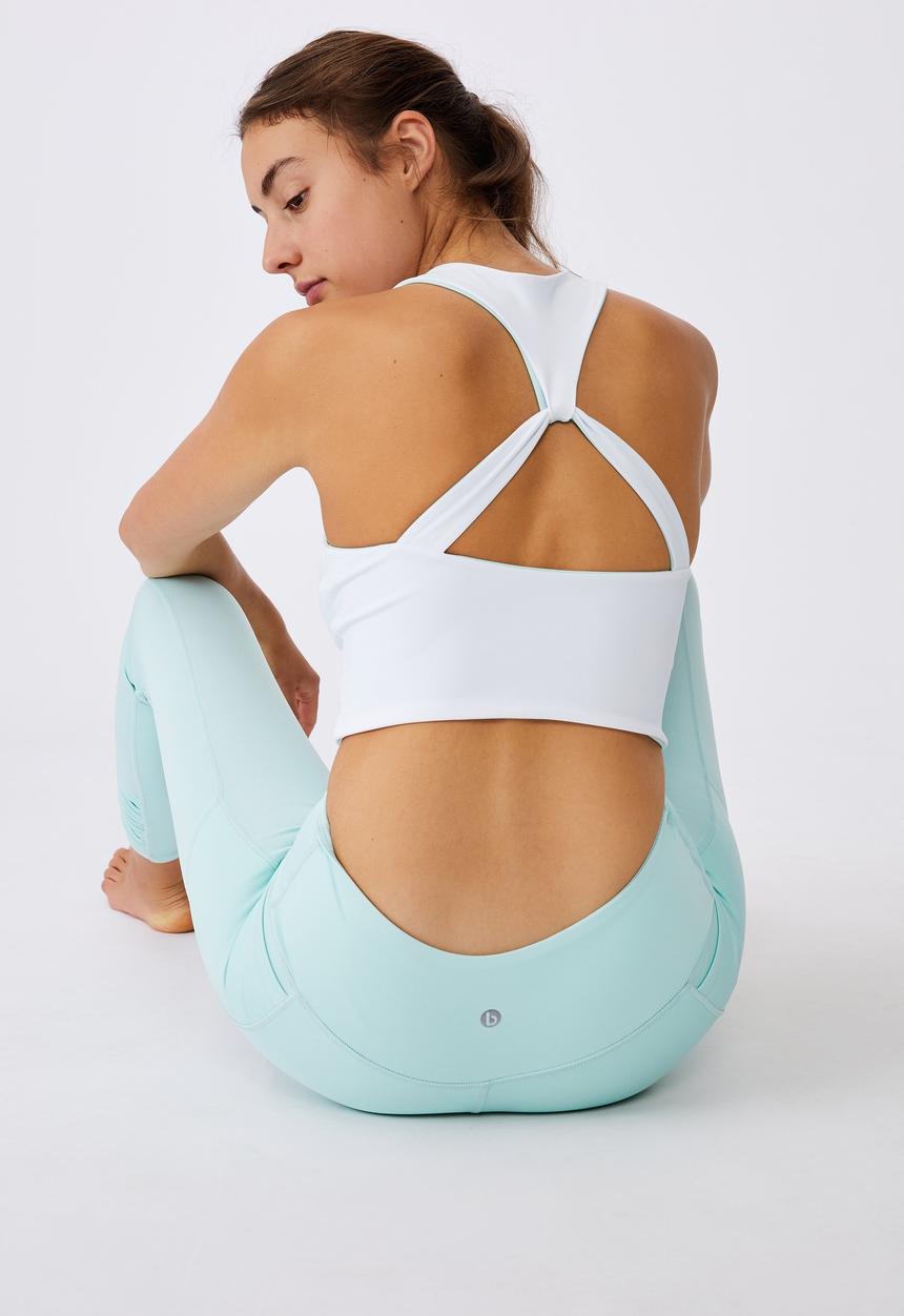 Cotton On - Love you a latte reversible vestlette - cooling mint/white