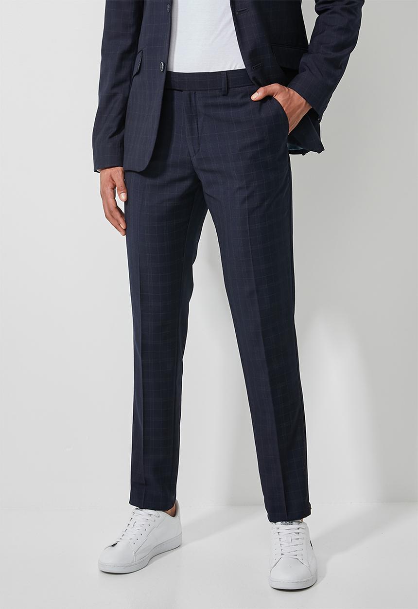 Superbalist - Regent slim fit trousers - navy 