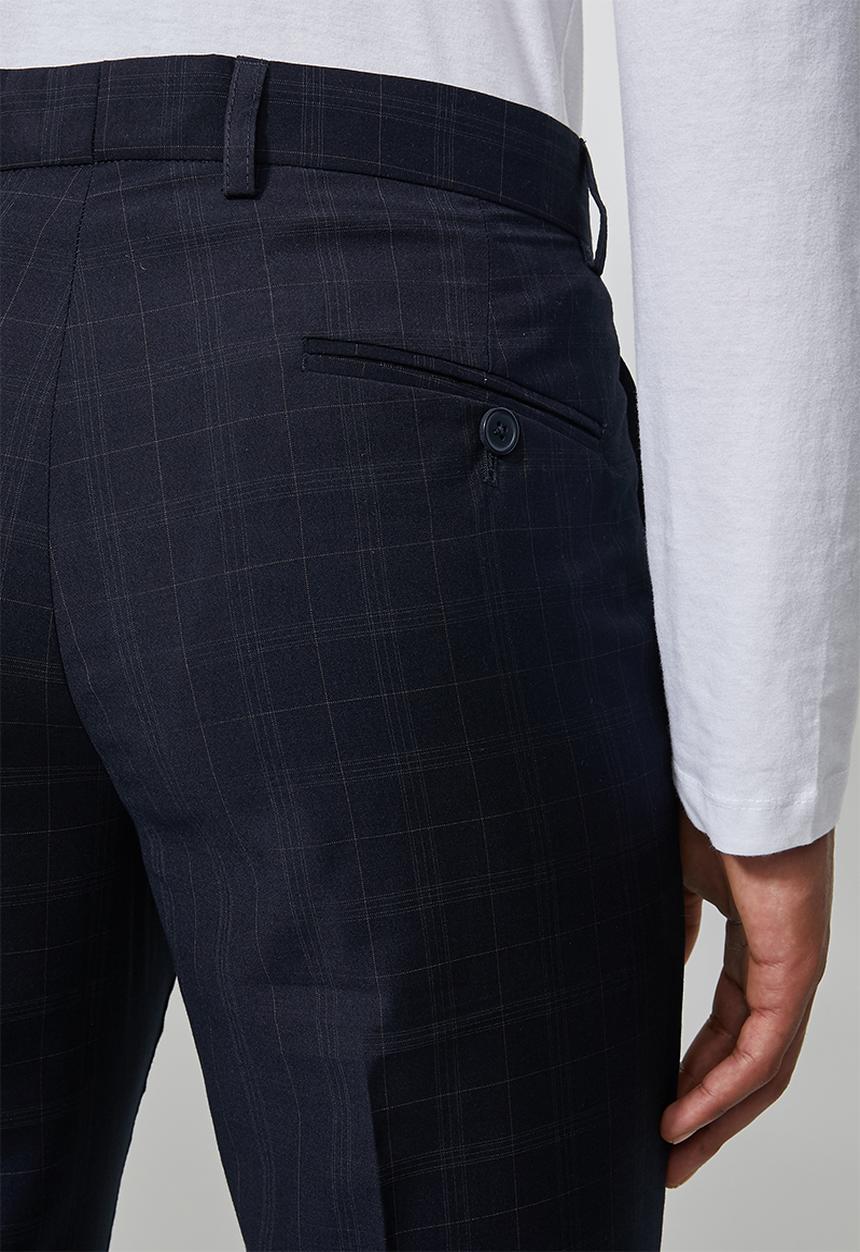 Superbalist - Regent slim fit trousers - navy 