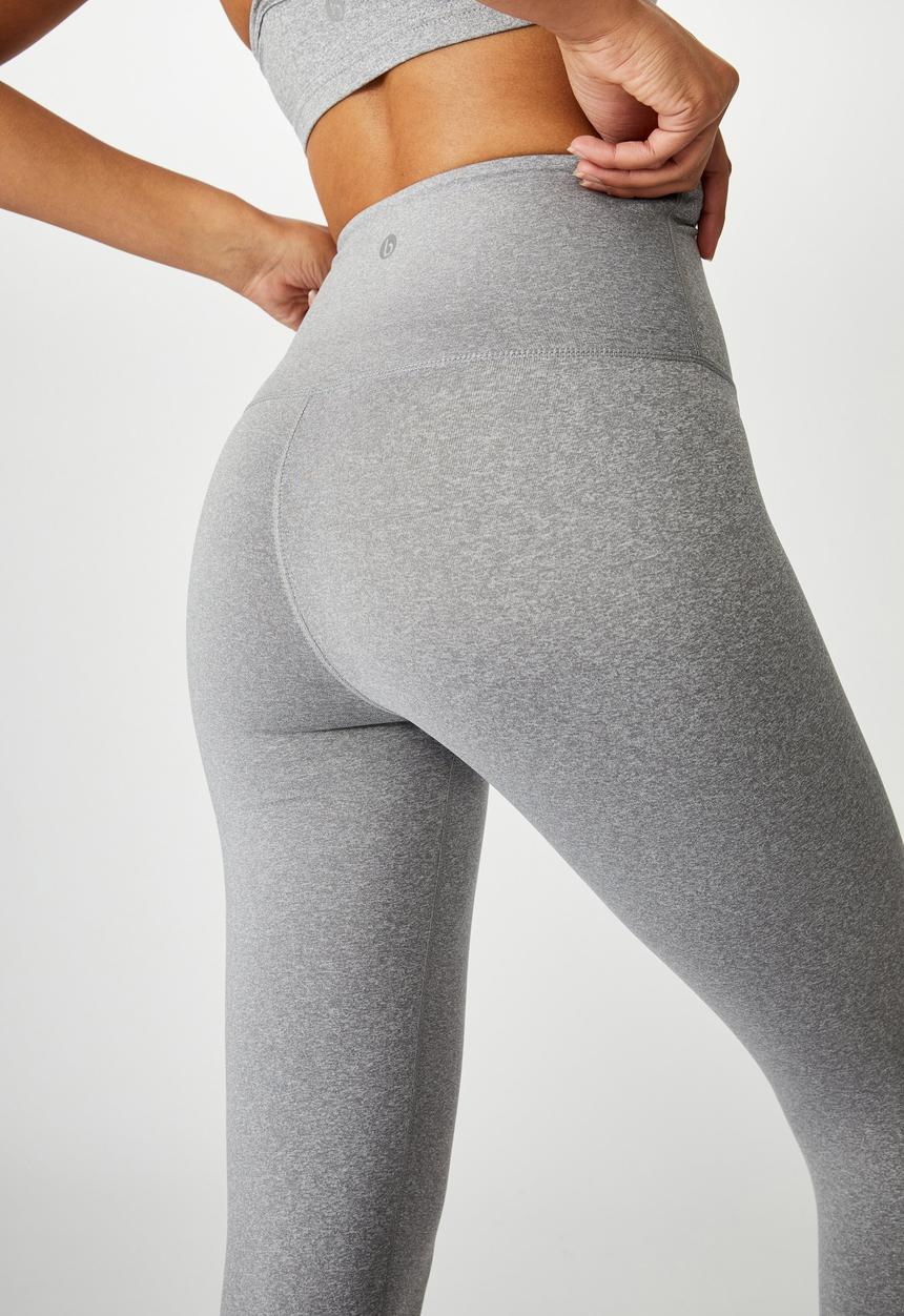 Cotton On - Active 7/8 tight - mid grey marle