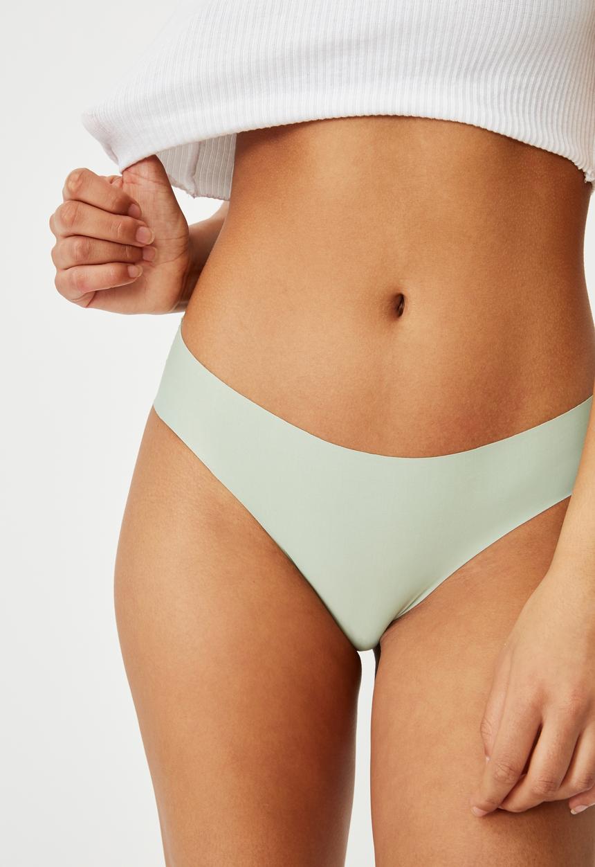 Cotton On - The invisible bikini brief - green