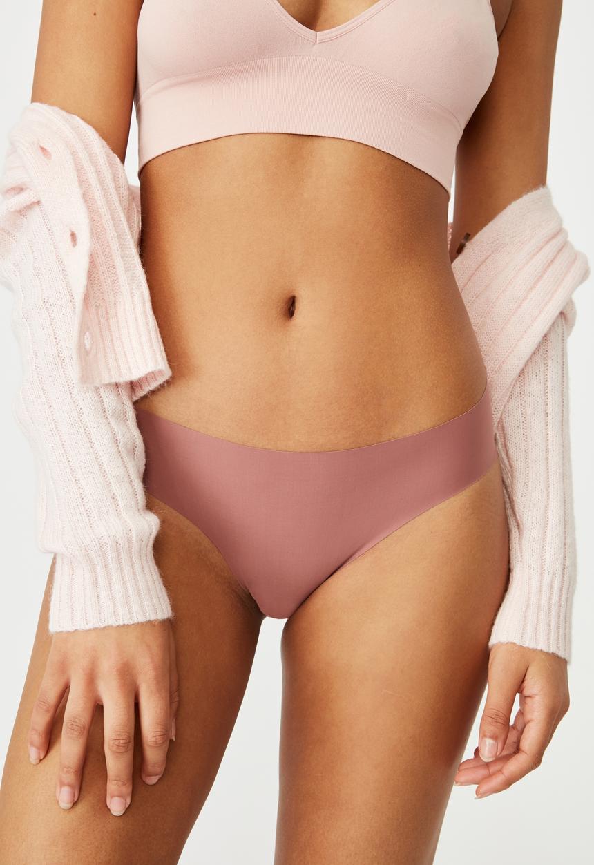 Cotton On - The invisible bikini brief - dusty rose