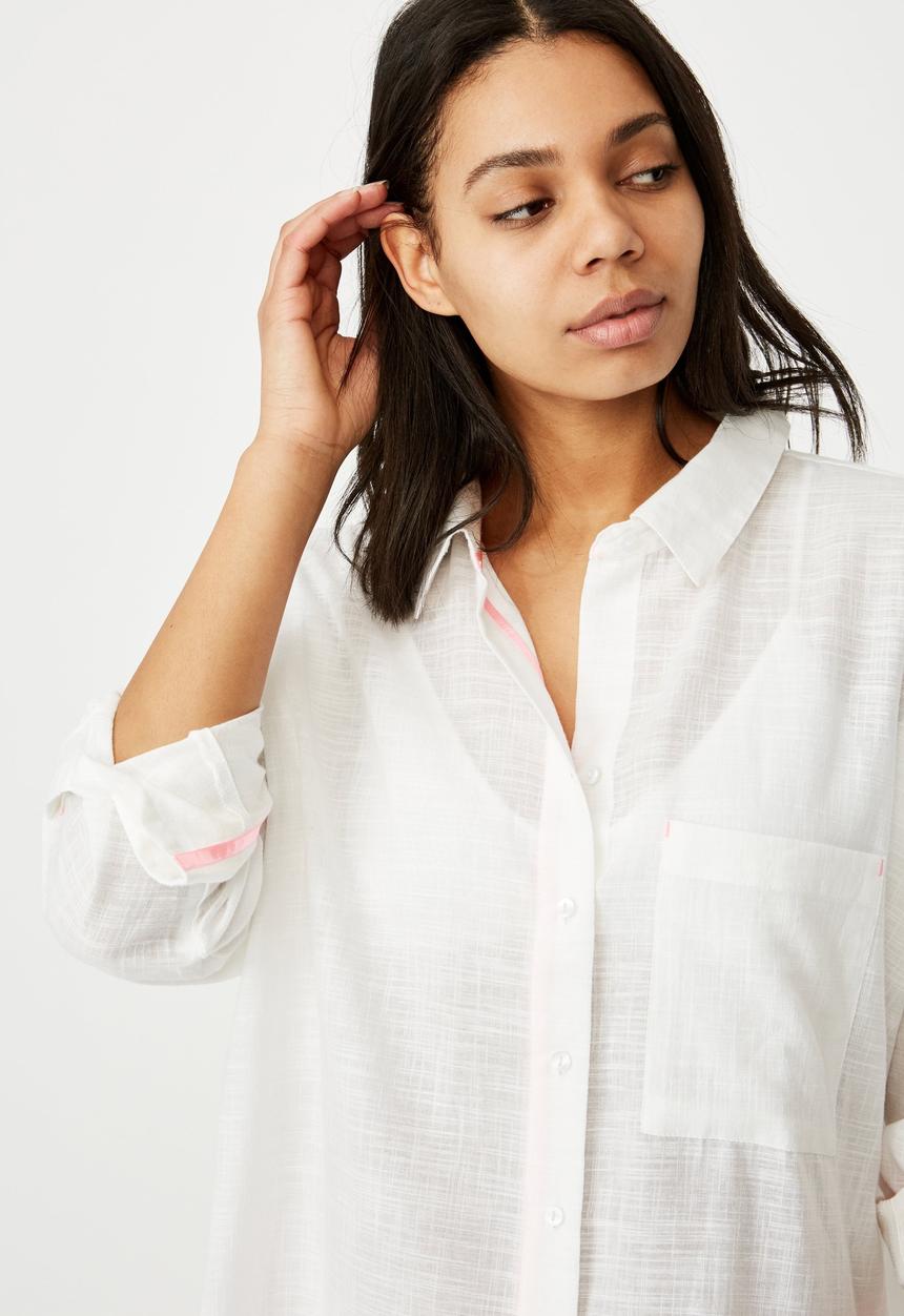 Cotton On - I-do shirt nightie - white