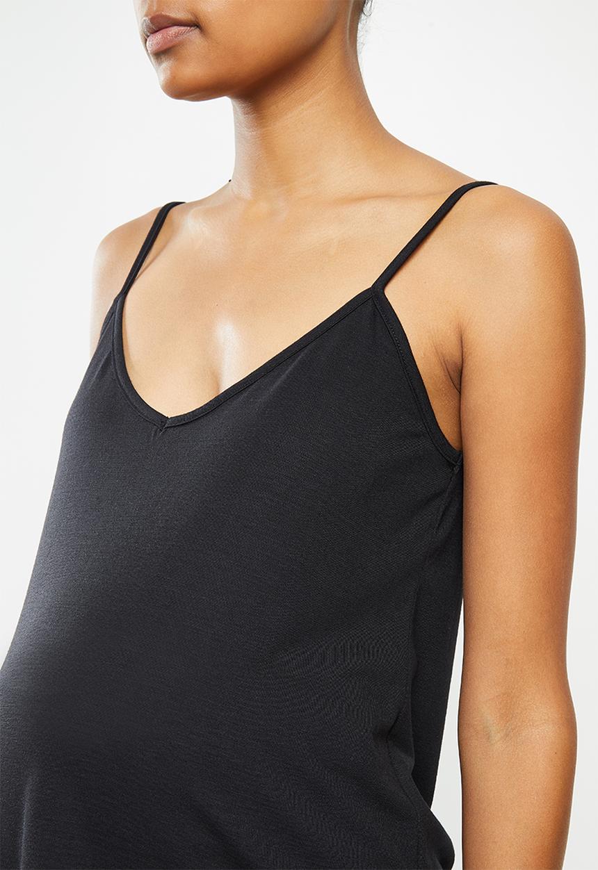 Superbalist - Maternity 2 pack cami + tee combo - black