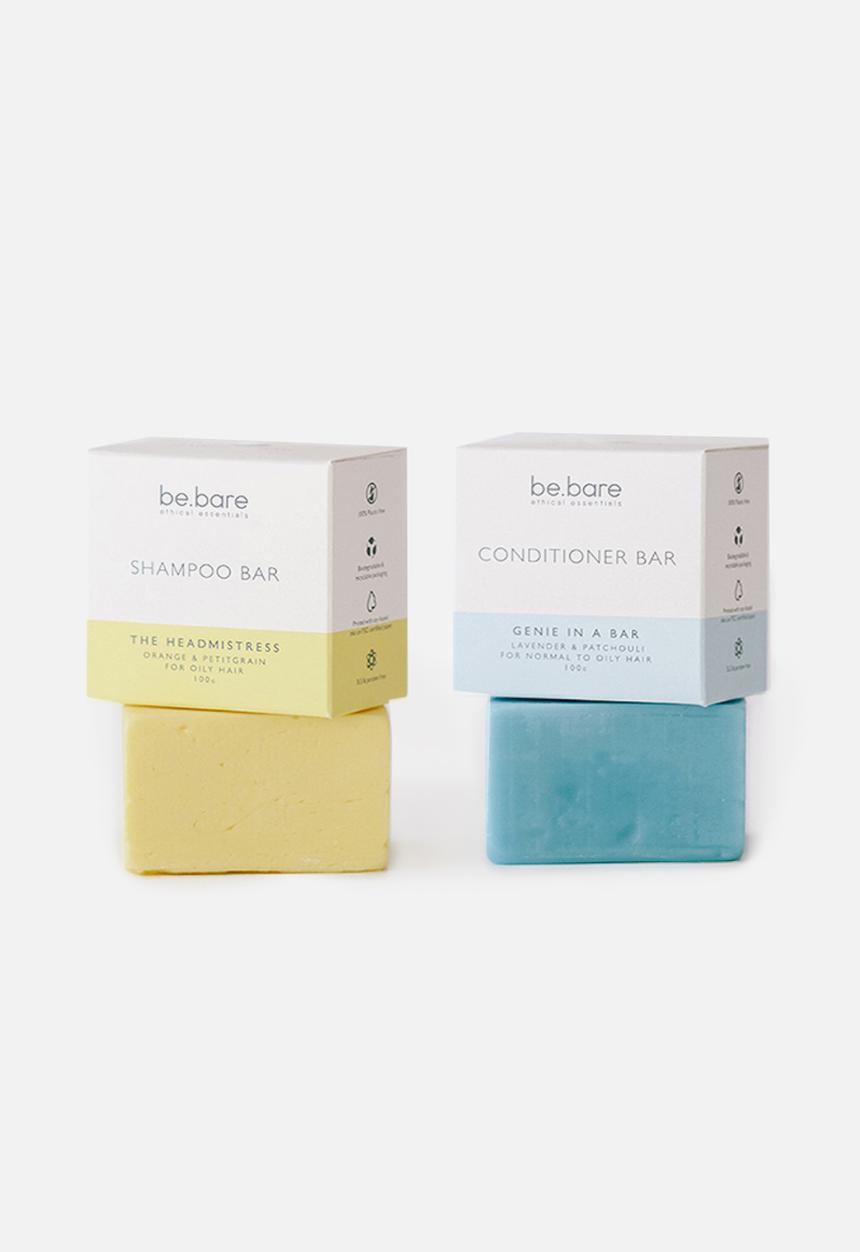 be.bare - The Headmistress Shampoo & Genie in a Bar Conditioner Combo