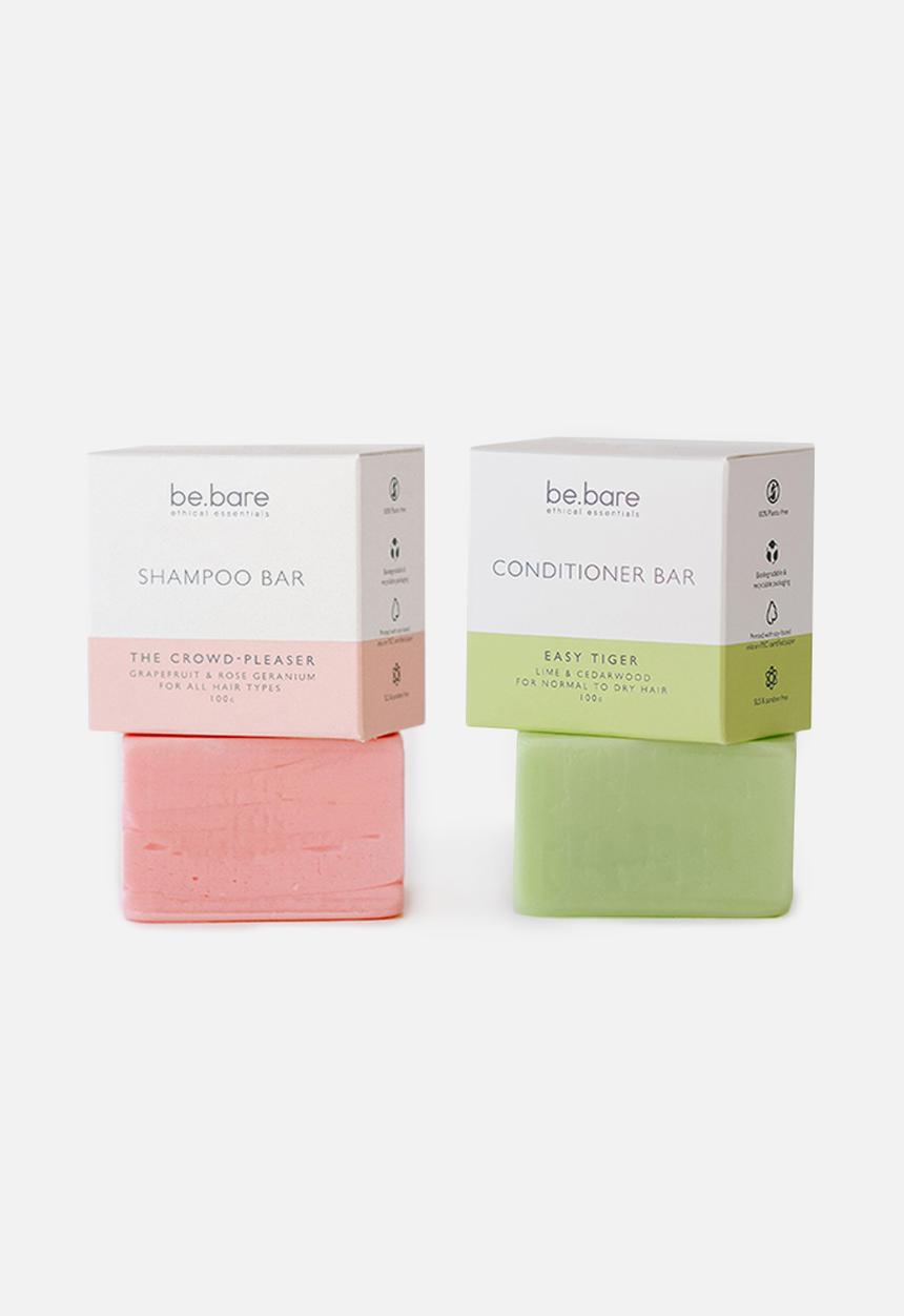 be.bare - The Crowd-Pleaser Shampoo & Easy Tiger Conditioner Combo