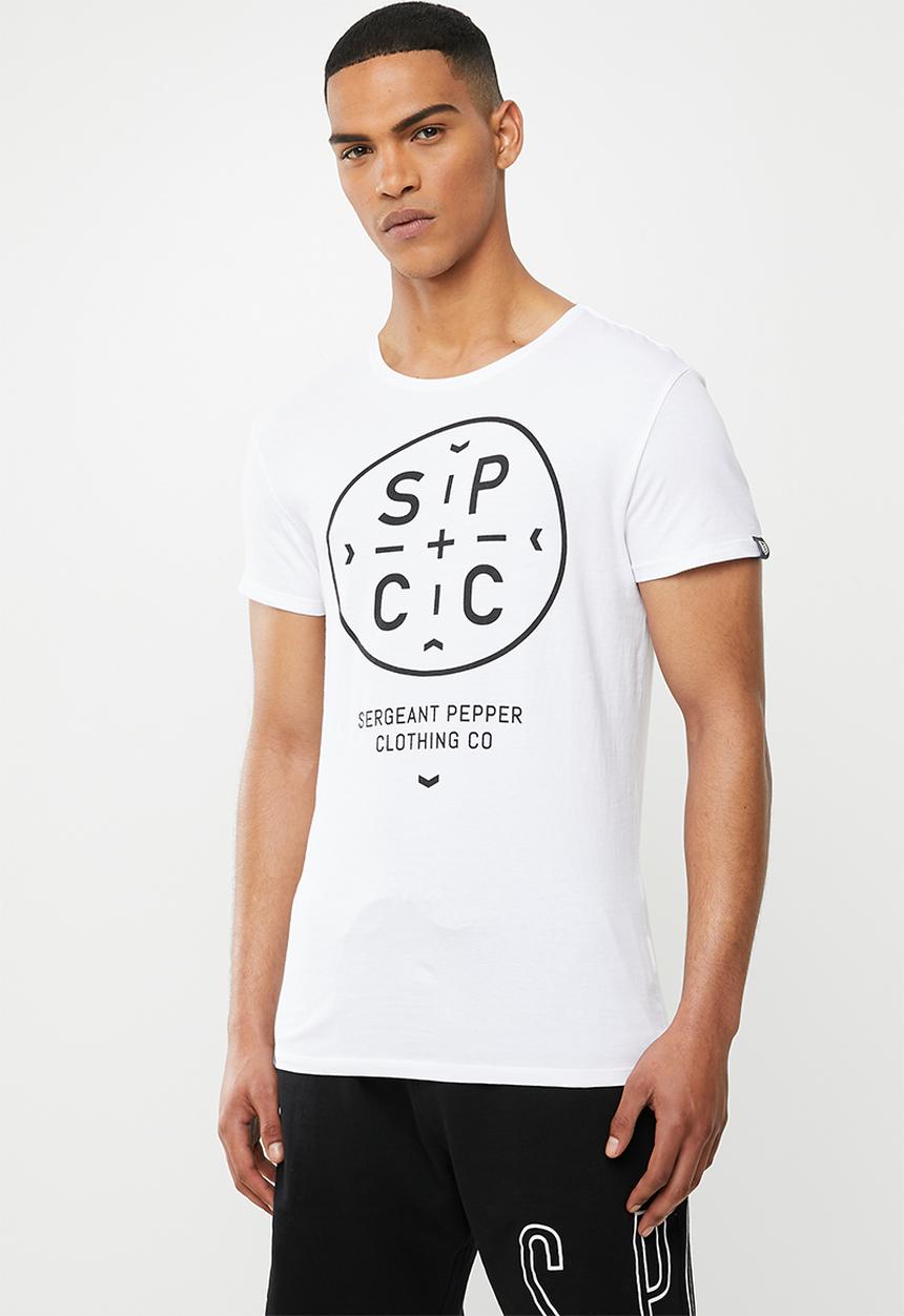 S.P.C.C - Mansell fashion straight hem T-shirt - white