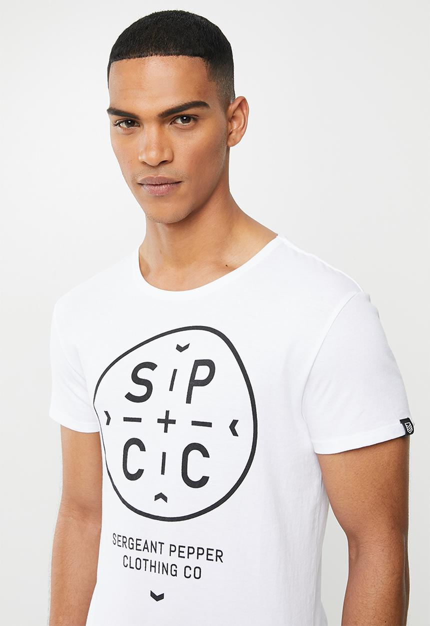 S.P.C.C - Mansell fashion straight hem T-shirt - white