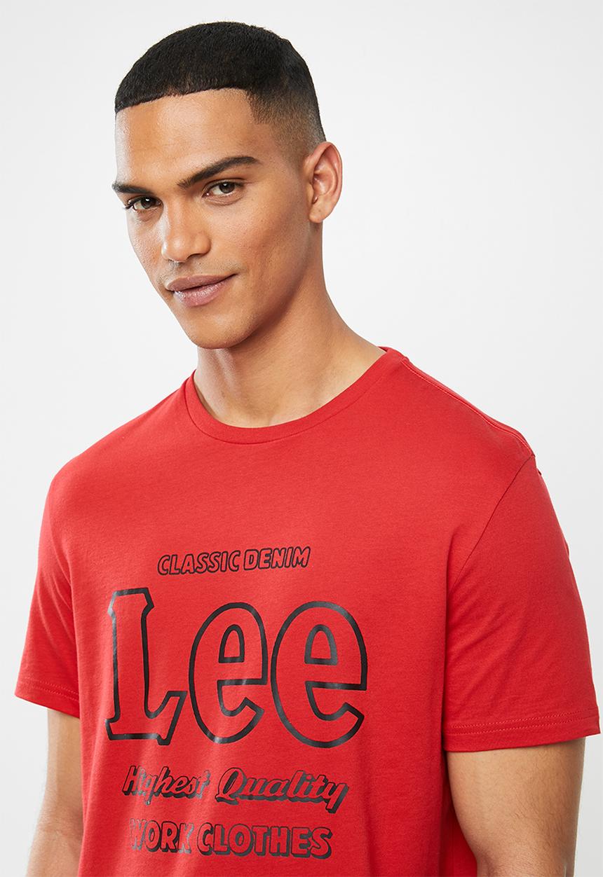 Lee  - High quality tee - red