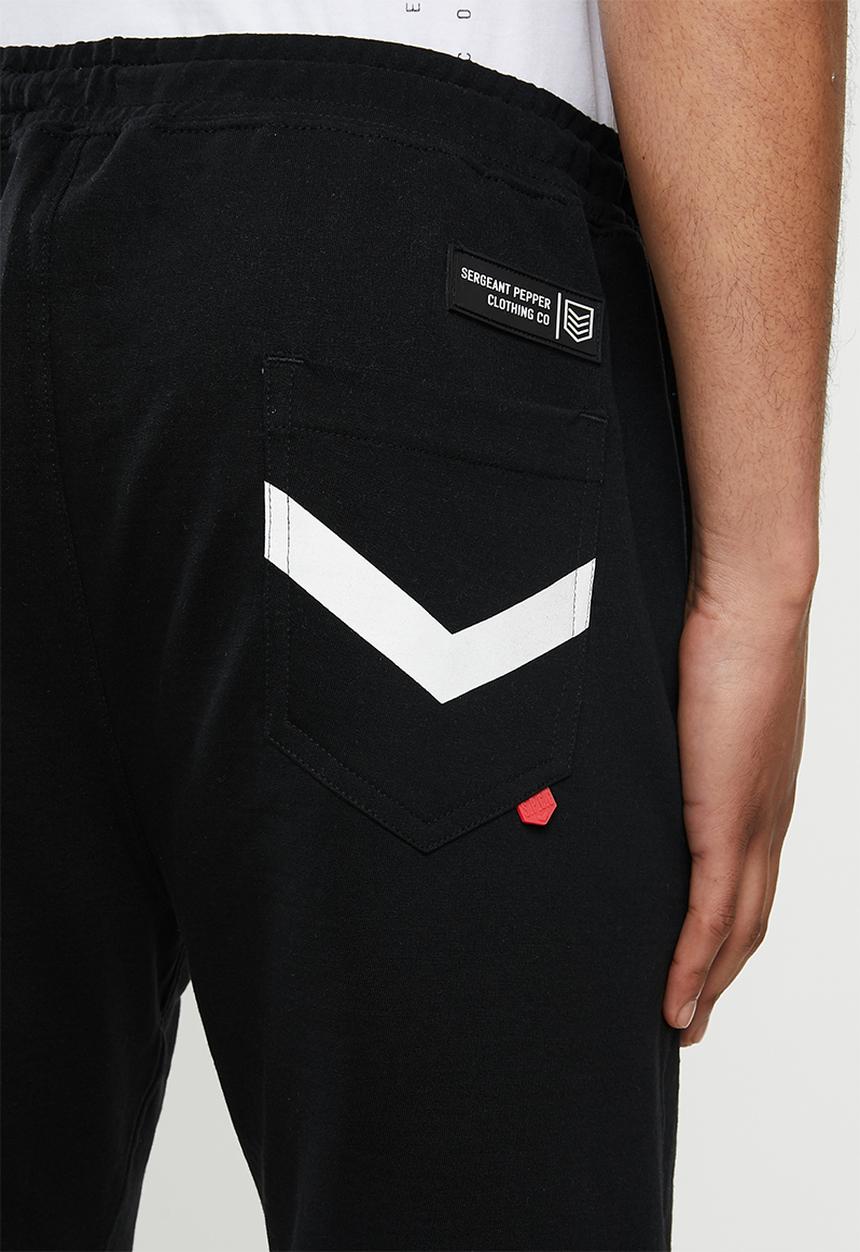S.P.C.C - Mason fashion elasticated shorts - black
