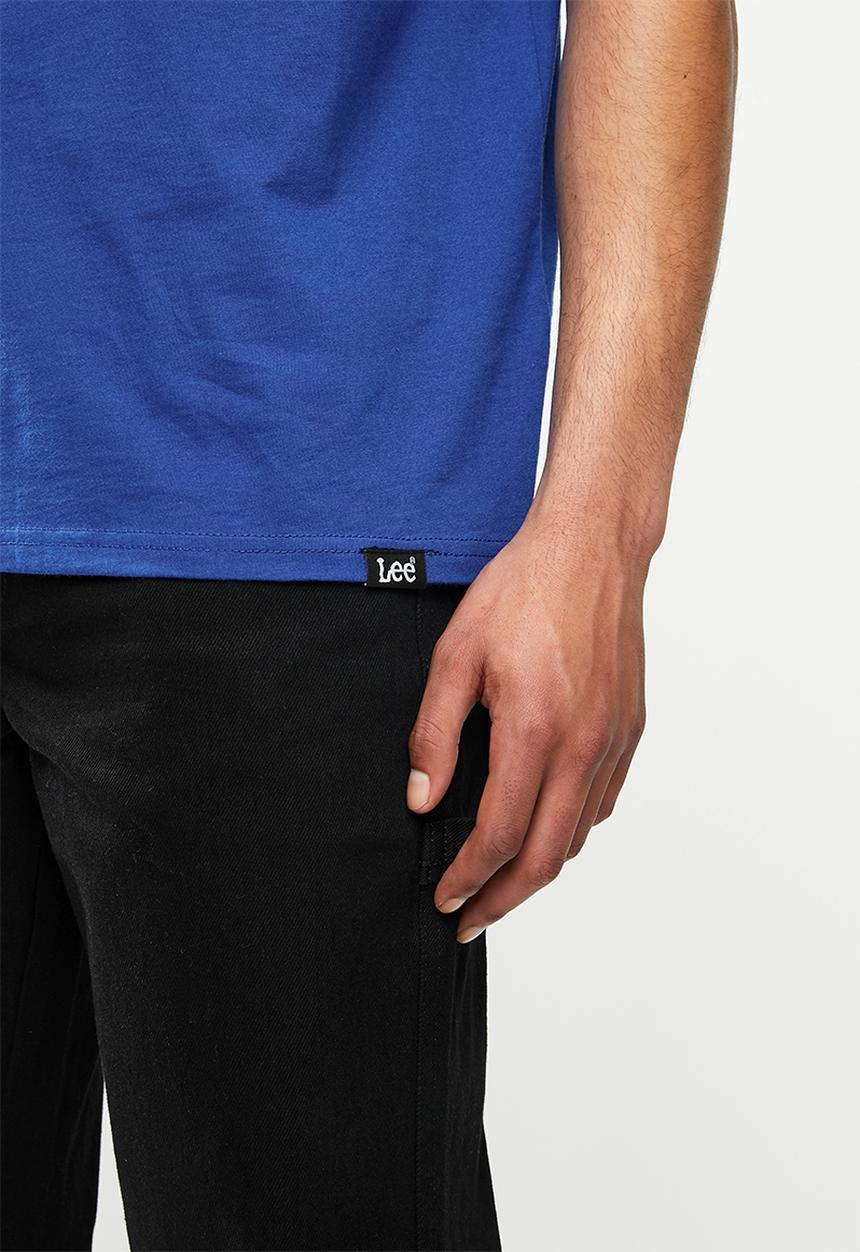 Lee  - Applique tee - blue