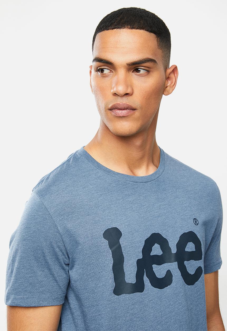Lee  - Classic logo tee - dark denim