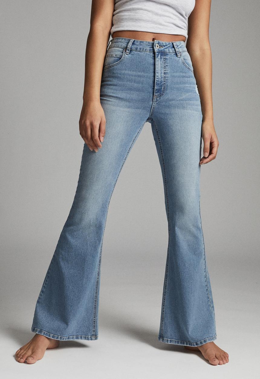 Cotton On - Vintage flare jean - aireys blue