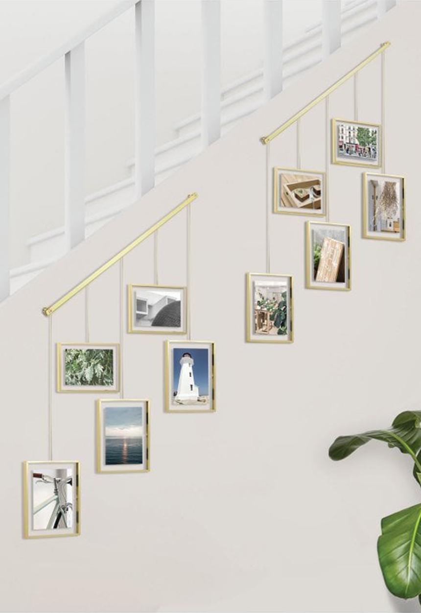 Umbra - Exhibit photo display mat - brass