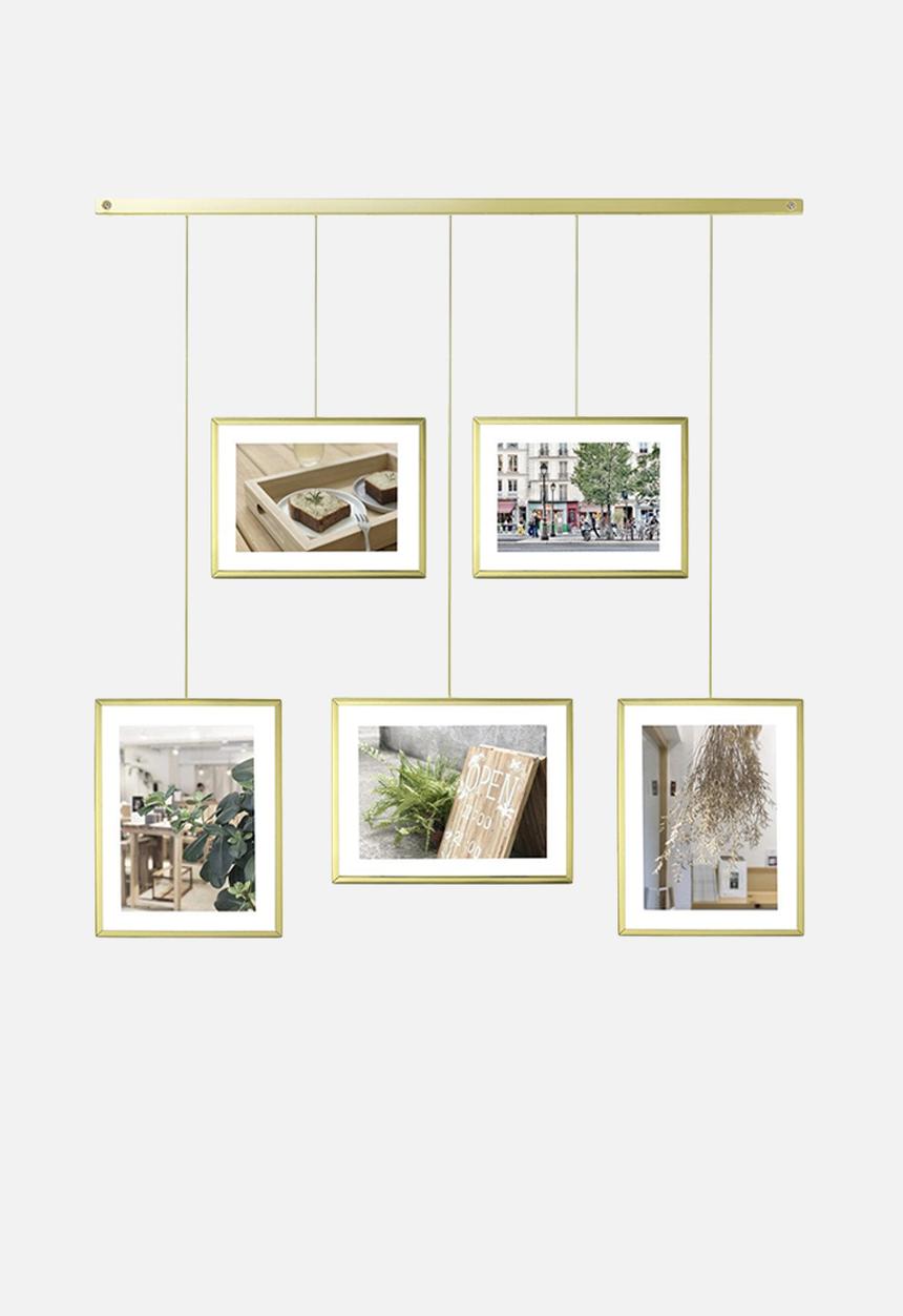 Umbra - Exhibit photo display mat - brass