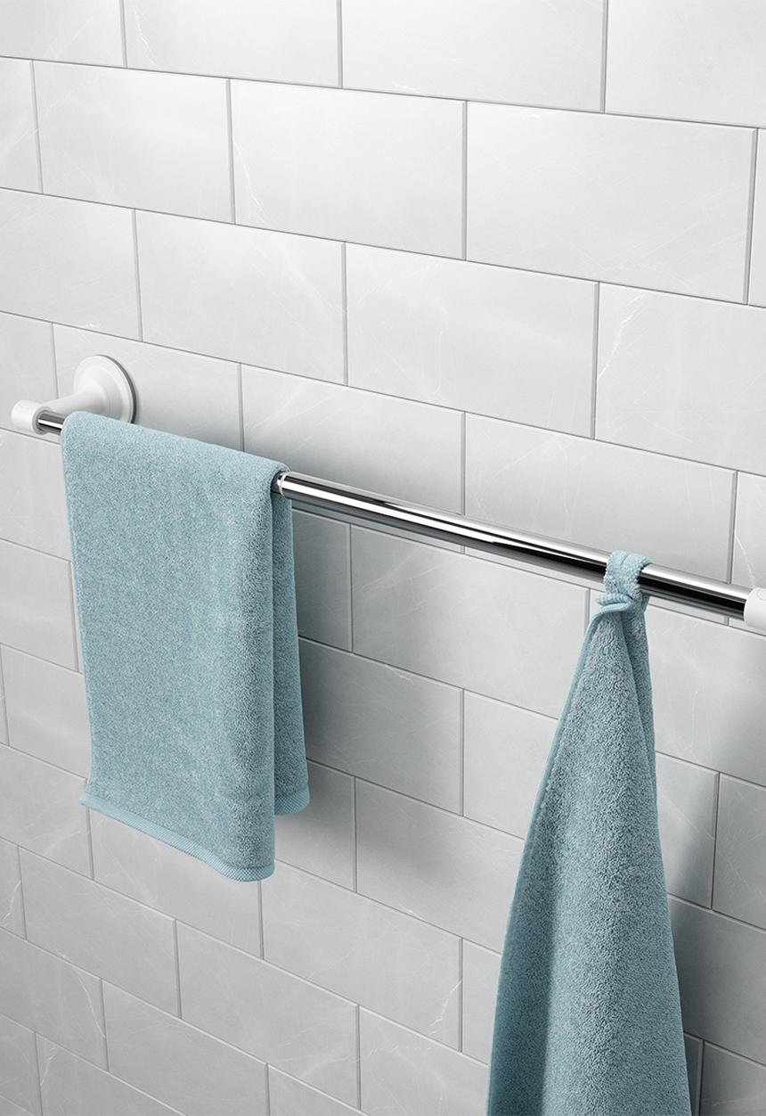 Umbra - Flex sure-lock towel bar - chrome