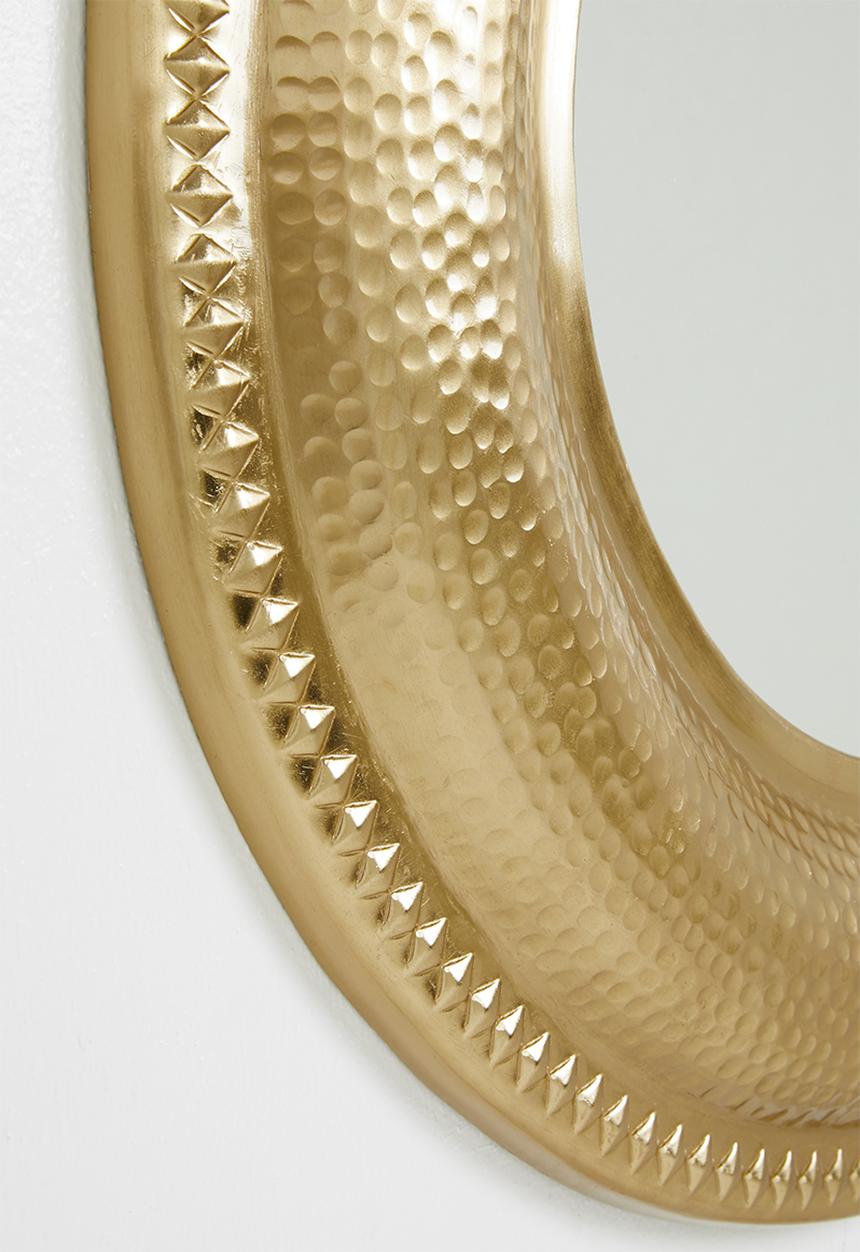 Sixth Floor - Gold frame mirror
