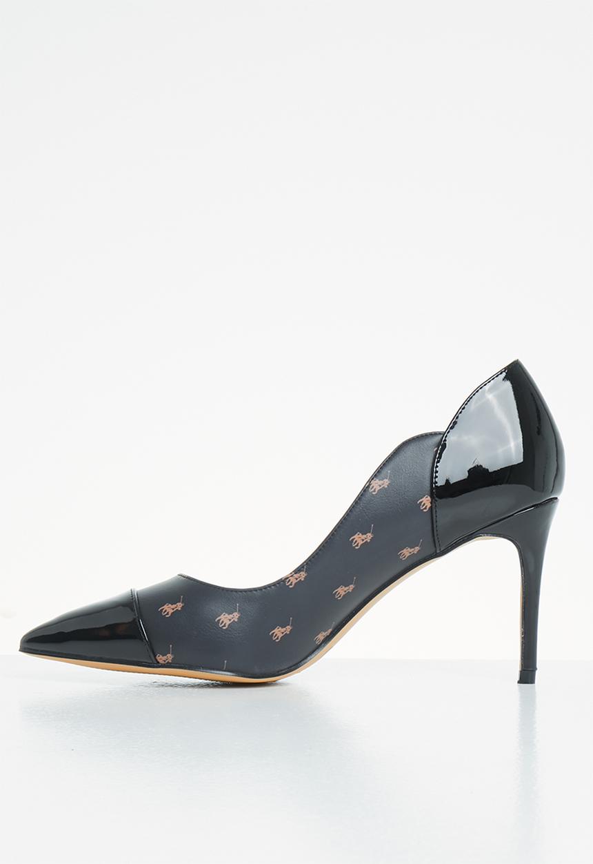 POLO - Hailey monogram court - black