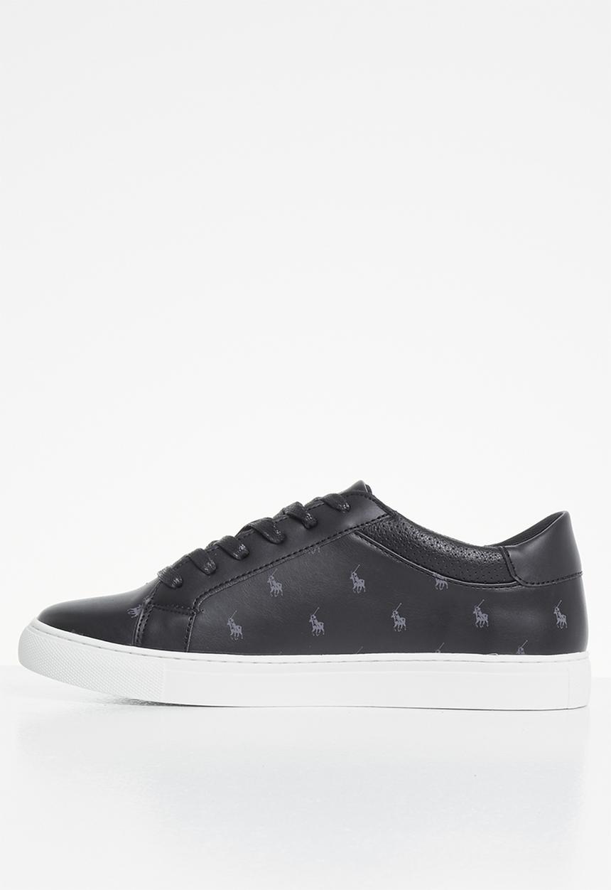 POLO - Sia 2 tone sneaker - black
