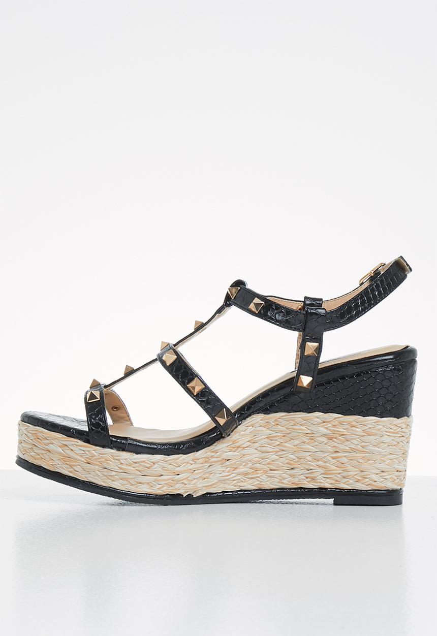 Madison® - Rose wedge - black 