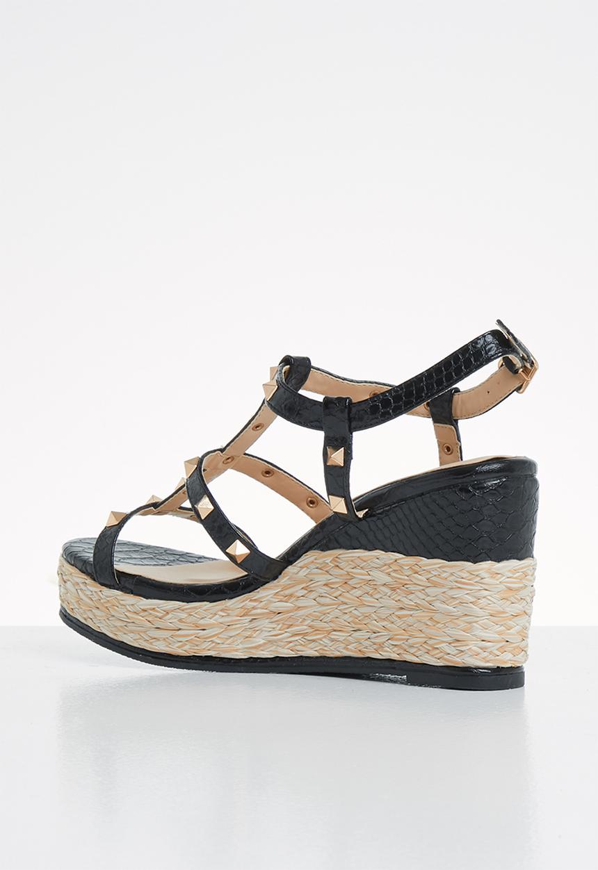 Madison® - Rose wedge - black 