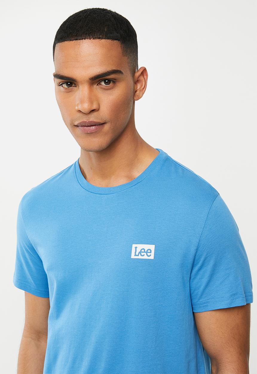 Lee  - Simple box tee - blue moon