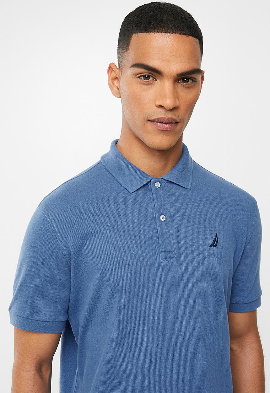 Nautica - Classic fit deck polo  - blue