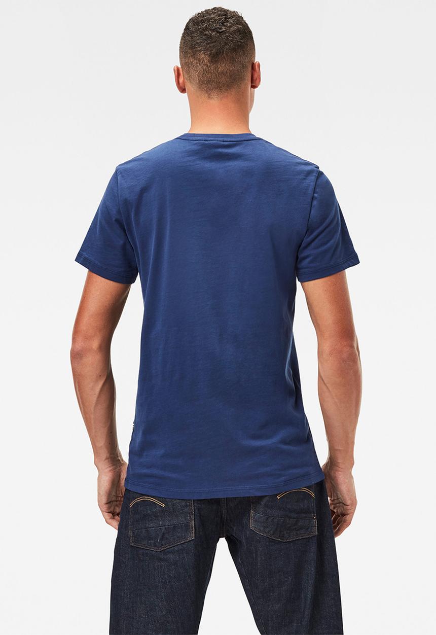 G-STAR - Raw graphic tee - imperial blue