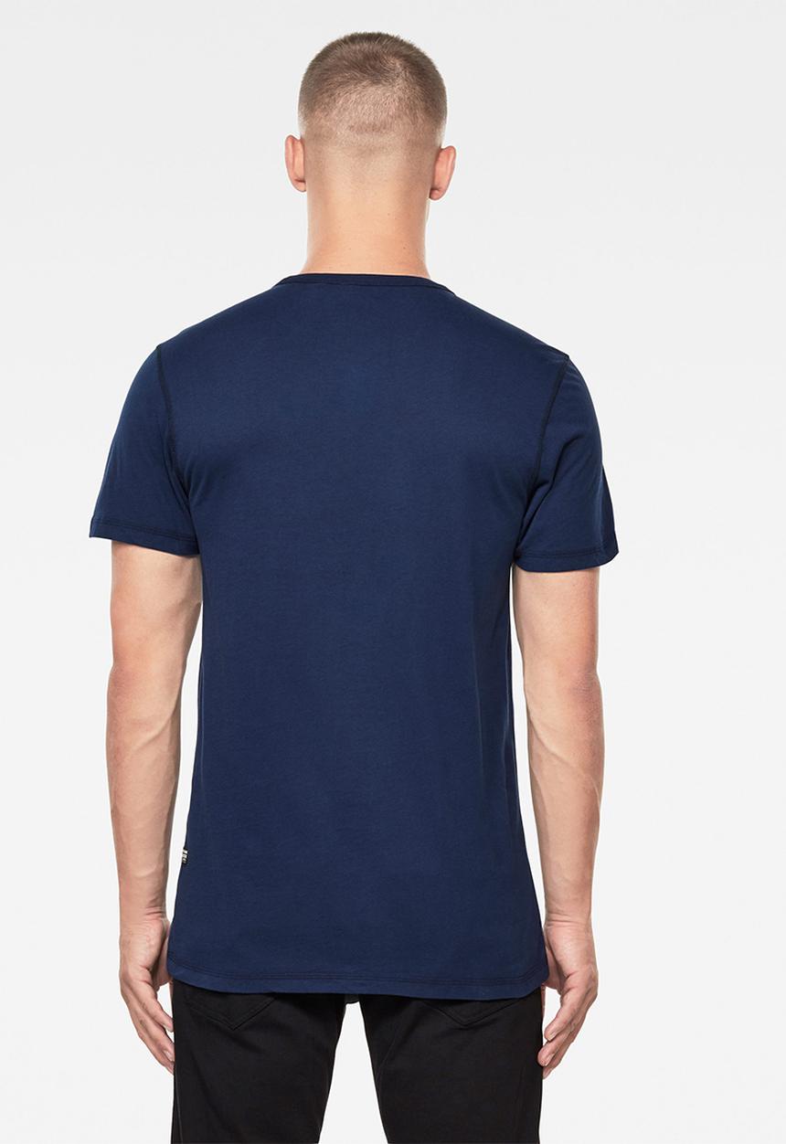 G-STAR - Wavy logo originals tee - imperial blue