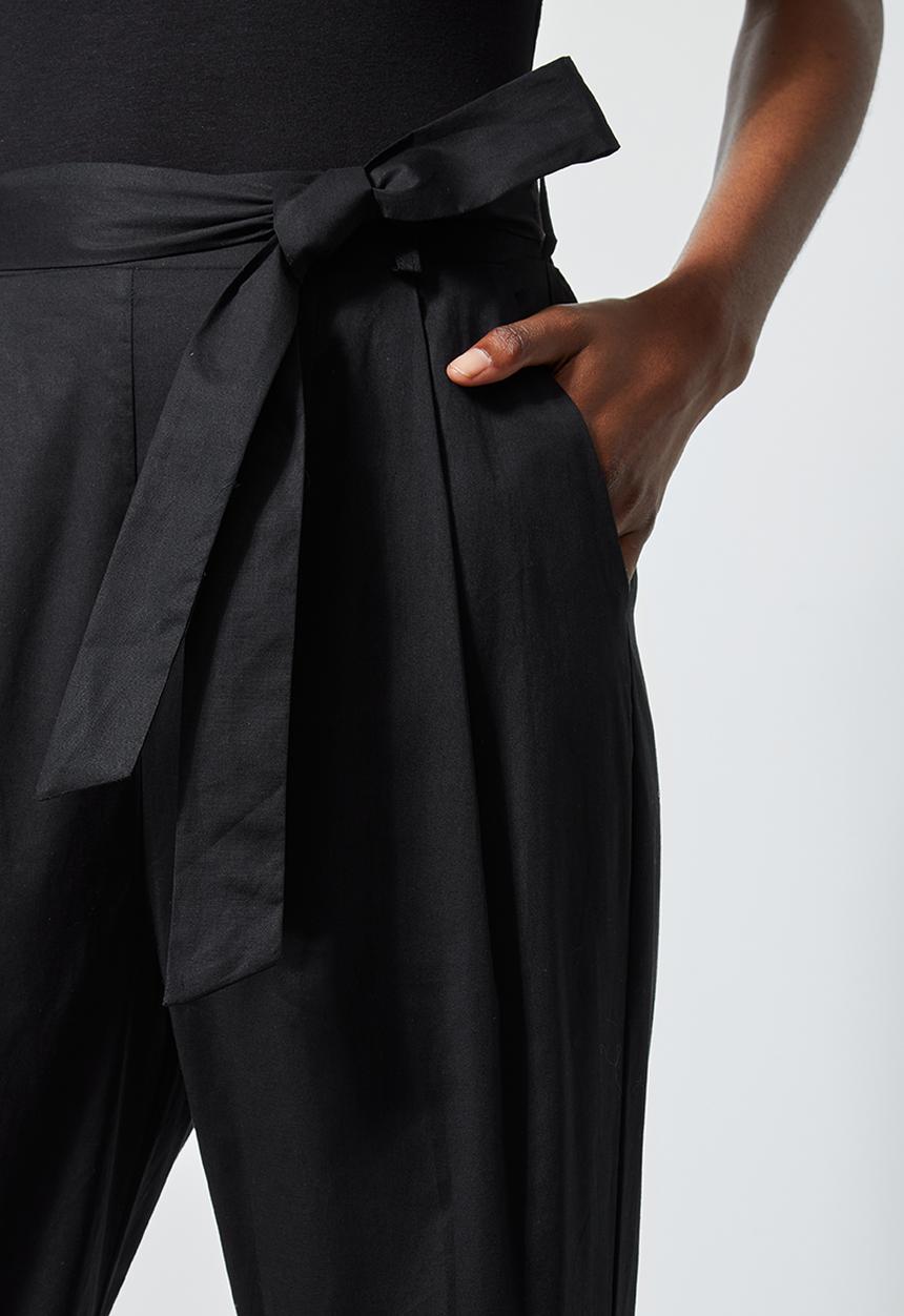 Superbalist - Poplin trouser - black