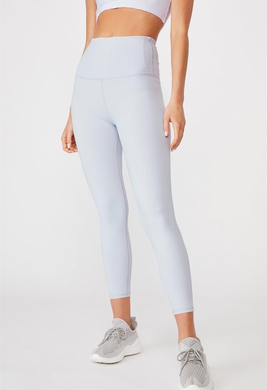 Cotton On - Active high waist core 7/8 tight - blue zen