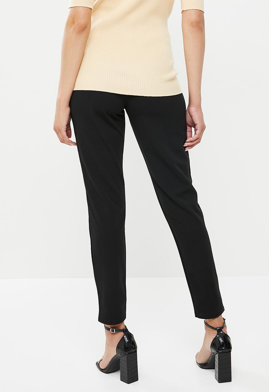Missguided - Maternity cigarette trouser - black