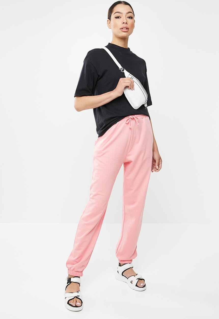 Missguided - 90s Oversized jogger - pink