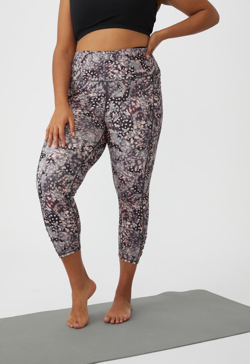 Cotton On - Curve lifestyle coffee 7/8 tight - butterfly spot