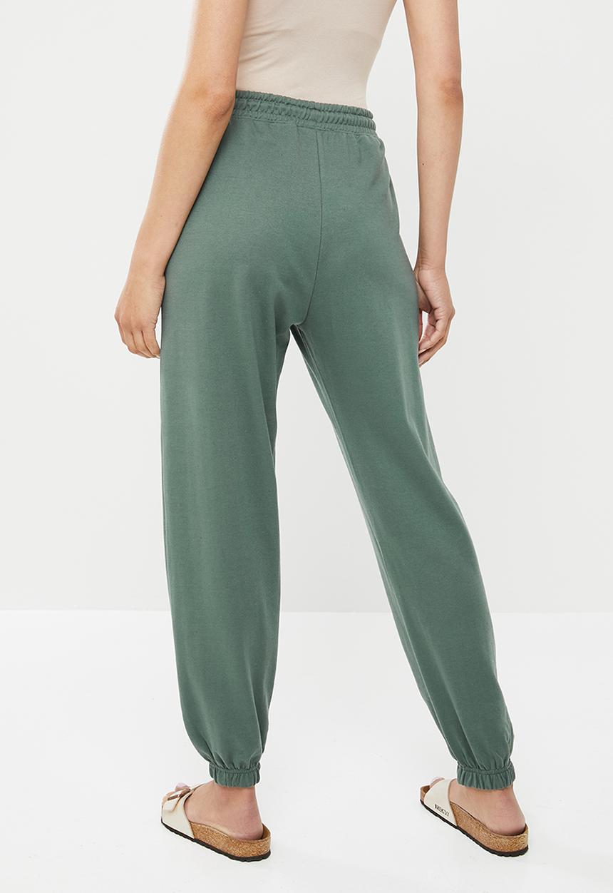 Missguided - 90s Oversized jogger - green