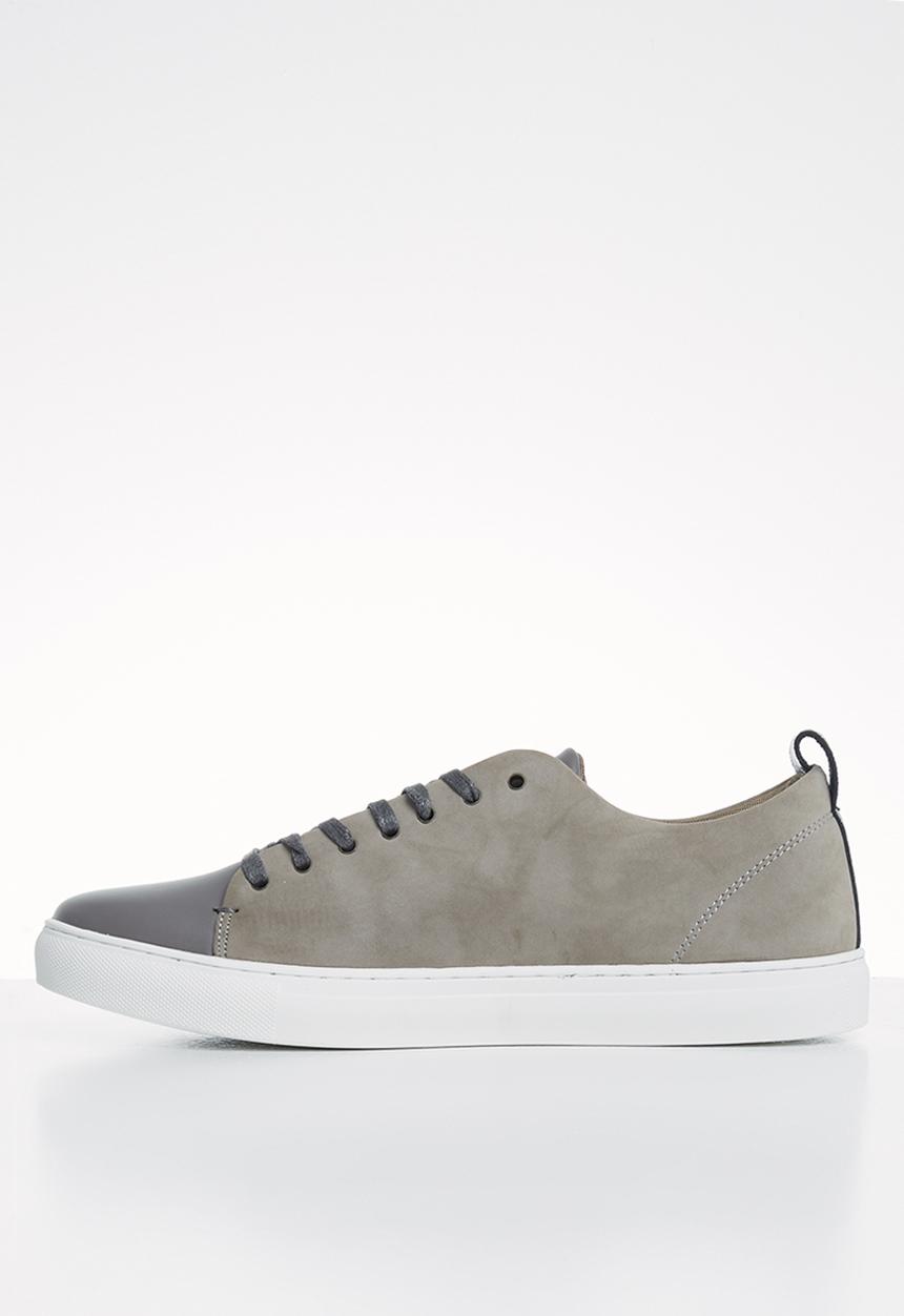 POLO - Neville two tone sneaker - grey & brown 